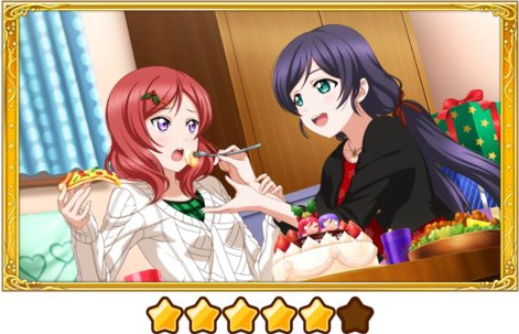 【ぷちぐるカード】星5 ほら真姫ちゃん、あーん♪（真姫・希）